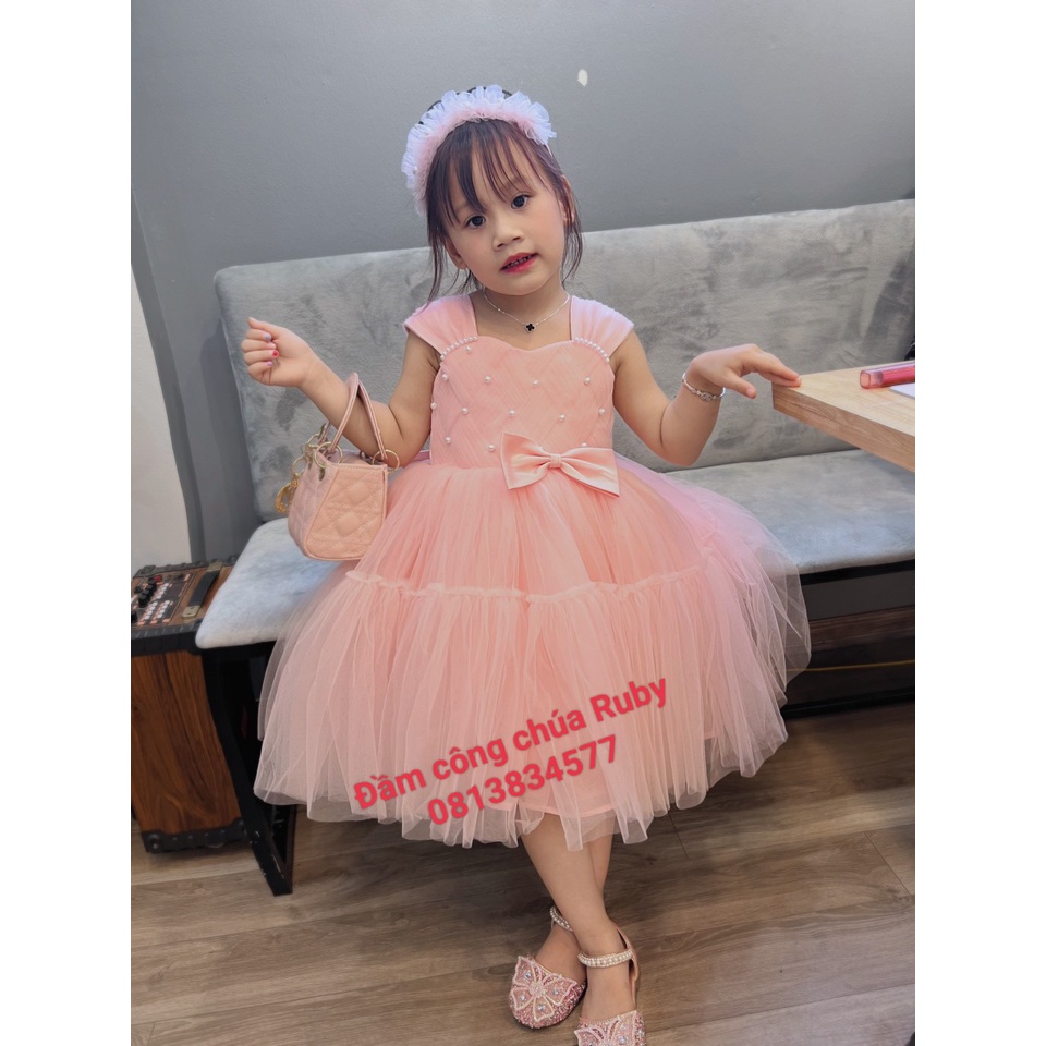 Đầm công chúa đan ngực