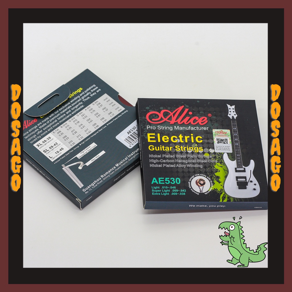 Chính hãng - Dây Alice AE530 dành cho đàn guitar điện