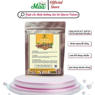 Ngũ Cốc Ăn Sáng Cho Bé Queen Nature 800gr , Giúp Bé Cao Lớn, Khỏe Mạnh, Thông Minh