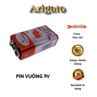 Pin vuông 9v cho micro không dây và bộ test mạng - pin 9v