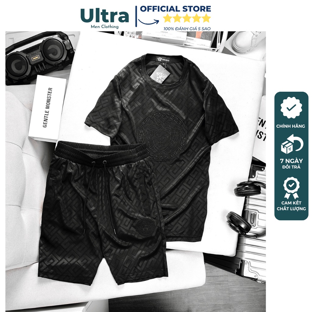 Bộ thể thao Adidas nam mùa hè Hàng Cao Cấp Ultra Men UM09 Set quần áo nam cộc tay chất mát hàng xịn đẹp nhiều màu 2023