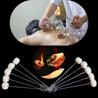 Set 5 cây bông mồi lửa giác hơi / phụ kiện que đốt - cây rọi - cây châm lửa - dùng cho cốc giác hơi thuỷ tinh
