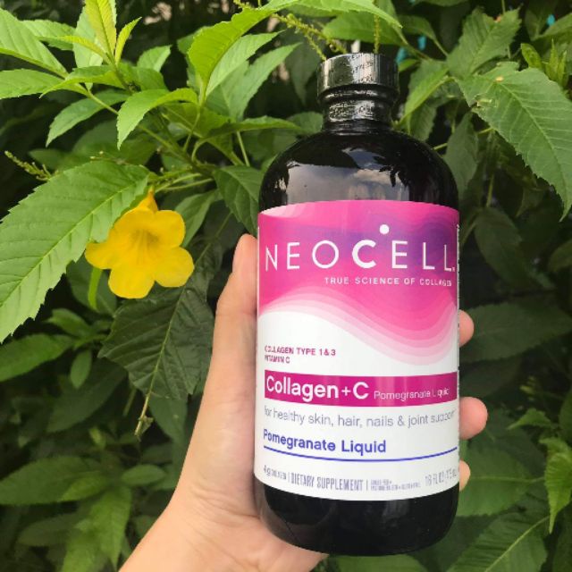 Nước uống Collagen Lựu NeoCell - NeoCell Collagen Pomegranate Liquid 4000mg