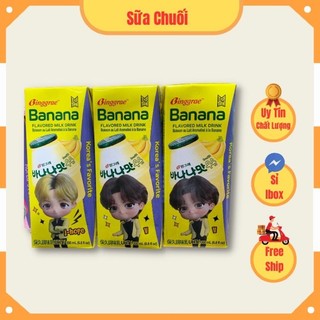 Lốc 6 hộp sữa chuối Hàn Quốc