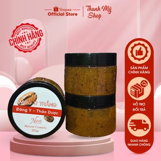 (HOT) Gel Tẩy Kì Da Chết Mộc Ủ Trắng Bột Cà Phê - Nicos