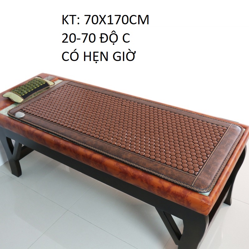 Thảm đá nóng hỗ trợ giảm đau xương khớp, giảm mỡ, thải độc 70x180cm / 70x165cm / 60x160cm / 50x150cm
