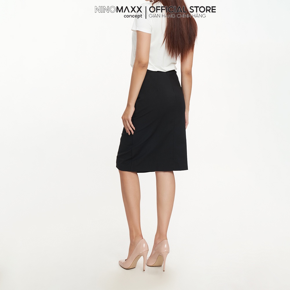 N&M Chân váy nữ đính nút dáng bút chì 2111070