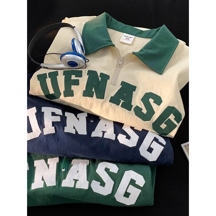 Áo Thun Polo Ngắn Tay Dáng Rộng Thời Trang Hàn Quốc Dành Cho Nam Và Nữ áo polo nam form rộng áo thun nam có cổ