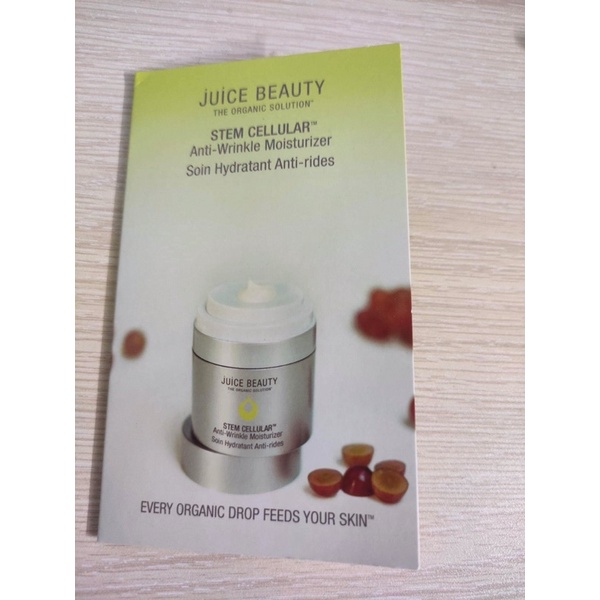 1 gói kem dưỡng ẩm Juice beauty kem dưỡng trẻ hoá da nâng cơ làm sáng và đều màu da 1ml