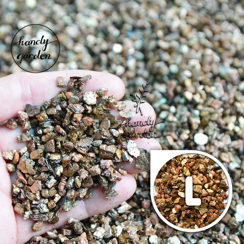 3dm³ Đá Vermiculite  size 5-8mm, 3-5mm, 1-3mm, 0.2-1mm | Handy Garden