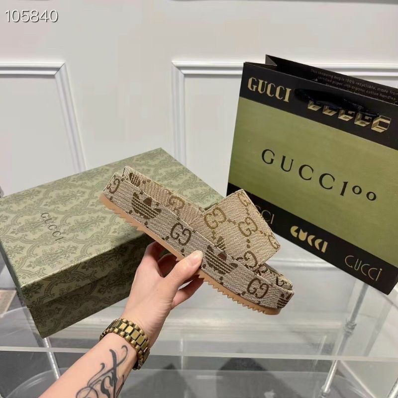 Dép lê nữ GC đế bánh mỳ 5p- Hàng QC cao cấp fullbox