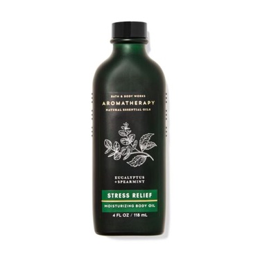 Tinh dầu massage thư giãn toàn thân STRESS RELIEF Eucalyptus Spearmint - BBW (118ML)