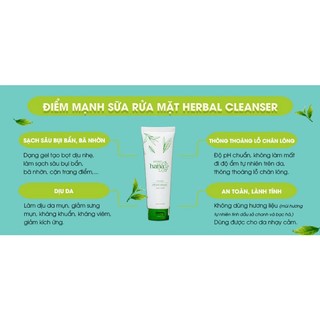 Sữa Rửa Mặt RIORI Herbal Cleanser 120g