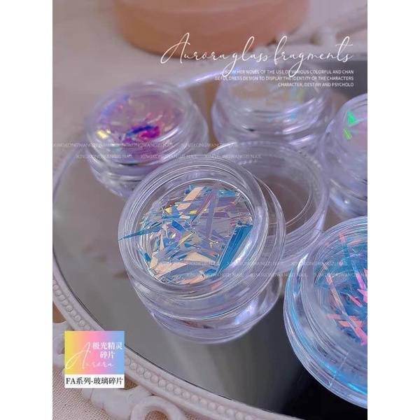 Set thuỷ tinh cắt sẵn 6 màu
