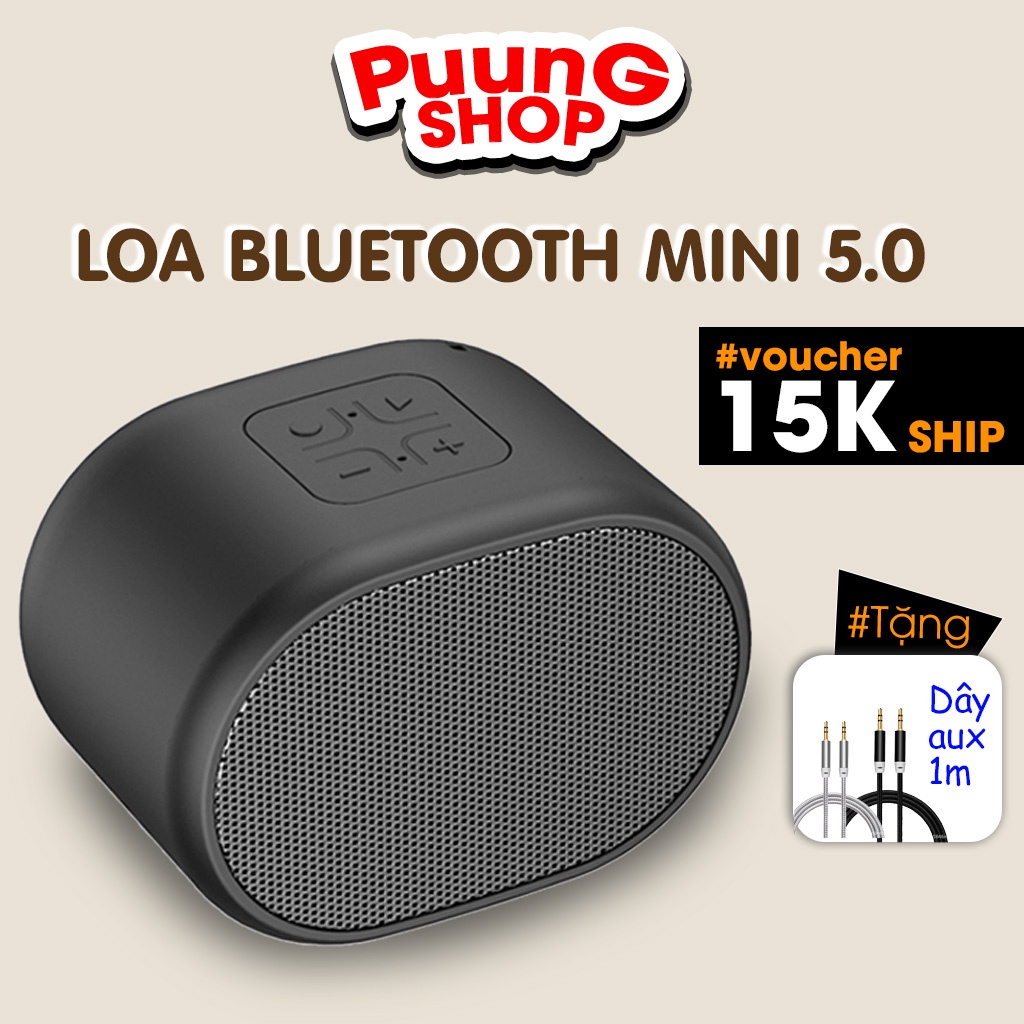 Loa Bluetooth PKD4 cầm tay mini nghe nhạc bass mạnh pin lên tới 12 tiếng