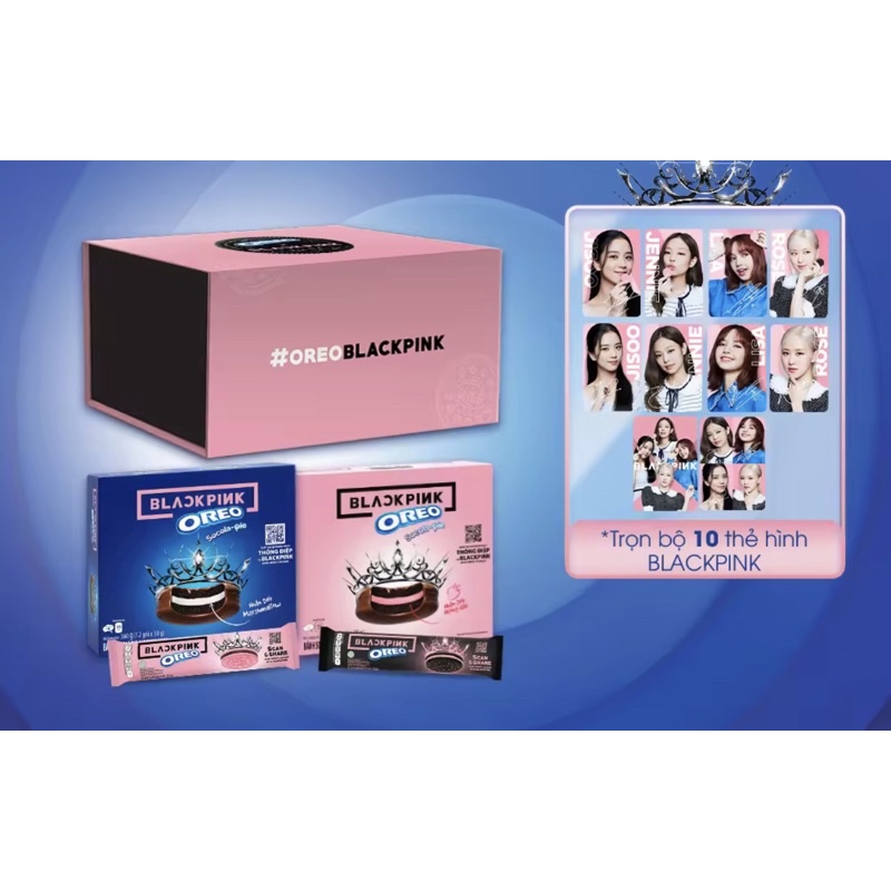 Oreo Blackpink phiên bản đặc biệt - 959,2g (TẶNG KÈM BỘ CARD 10c)