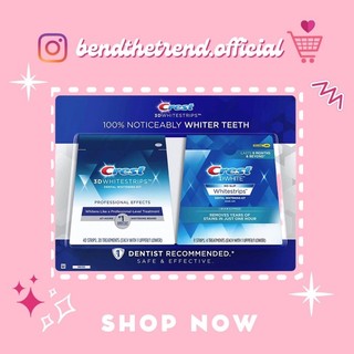 Set miếng dán răng crest 3d whitestrips siêu trắng