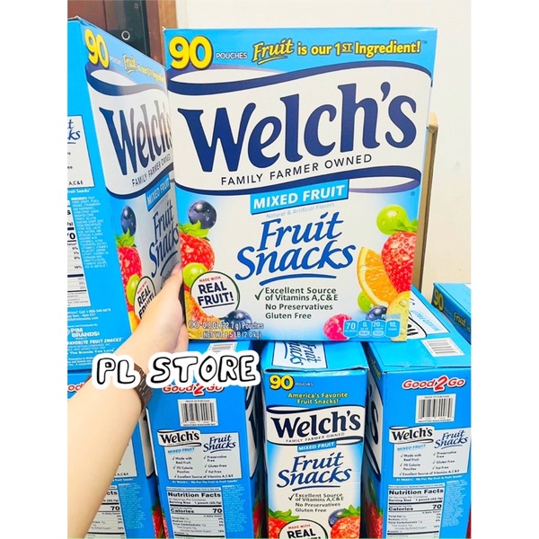 Kẹo Dẻo Trái Cây Welch's Mỹ Túi 25.5g