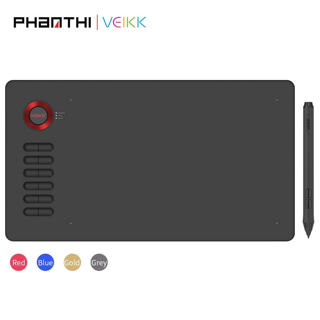 Bảng Vẽ Điện Tử VEIKK A15 Android 10x6inch - Hàng Chính Hãng