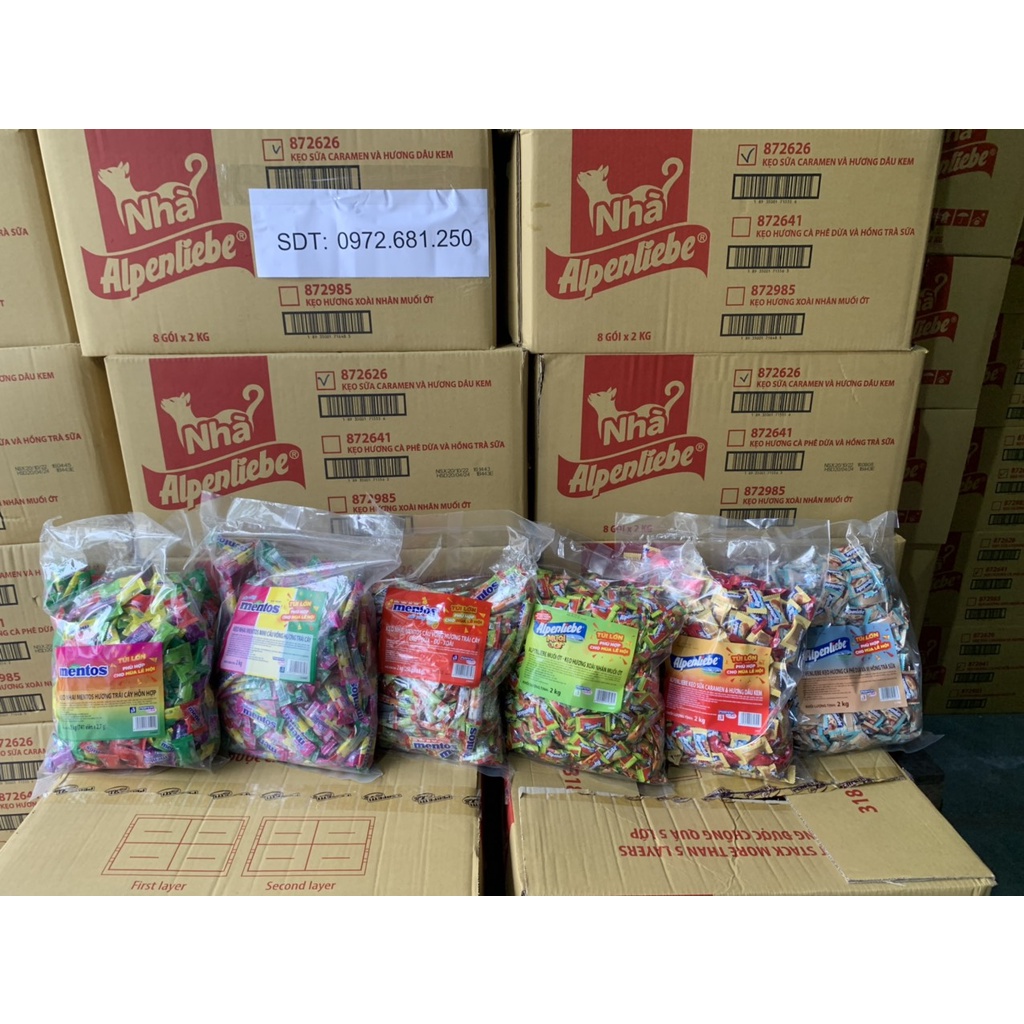 Kẹo Alpenlibe vị Cà Phê Dừa