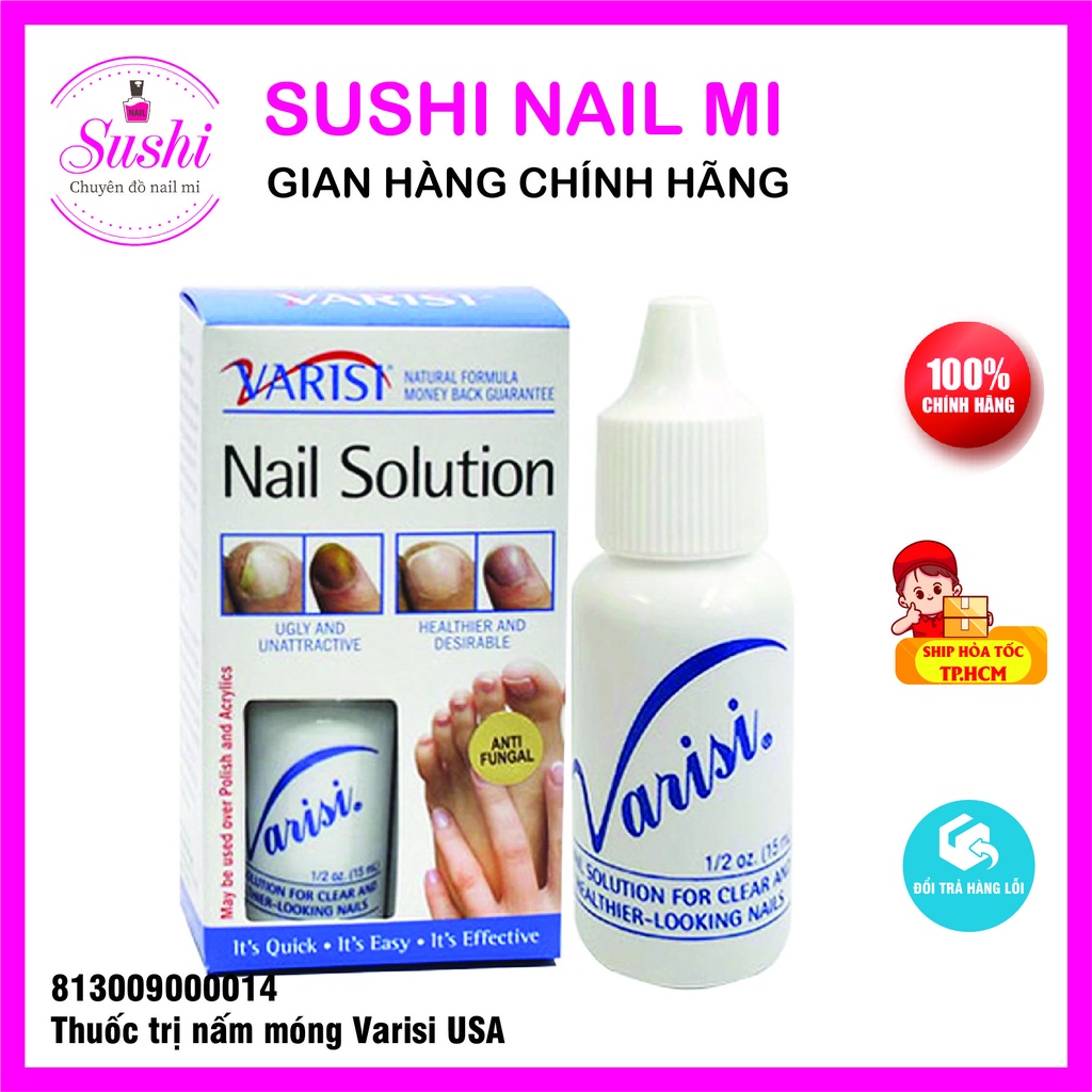Trị nấm móng Fungus, Dr.G, Varisi nhập khẩu từ Mỹ cam kết chính hãng - Sushi nail mi