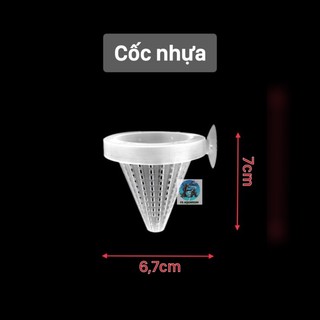 CỐC, PHỄU ĐỰNG GIUN, TRÙNG, RỌ THỨC ĂN