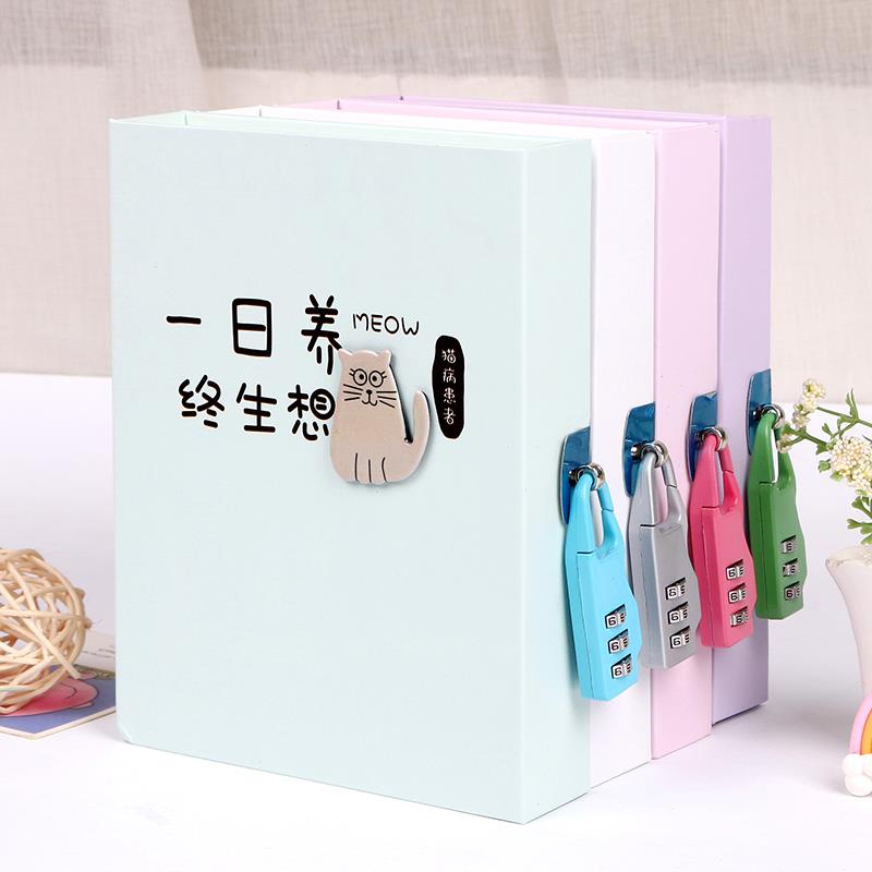 Sổ Nhật Ký Có Khóa Mật Khẩu Nhân Vật Lớn Vui Nhộn Cho Học Sinh Tiểu Học