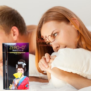 Bao Cao Su ZERO O2 - Siêu Mỏng - Siêu Trơn - Hộp 12 Chiếc