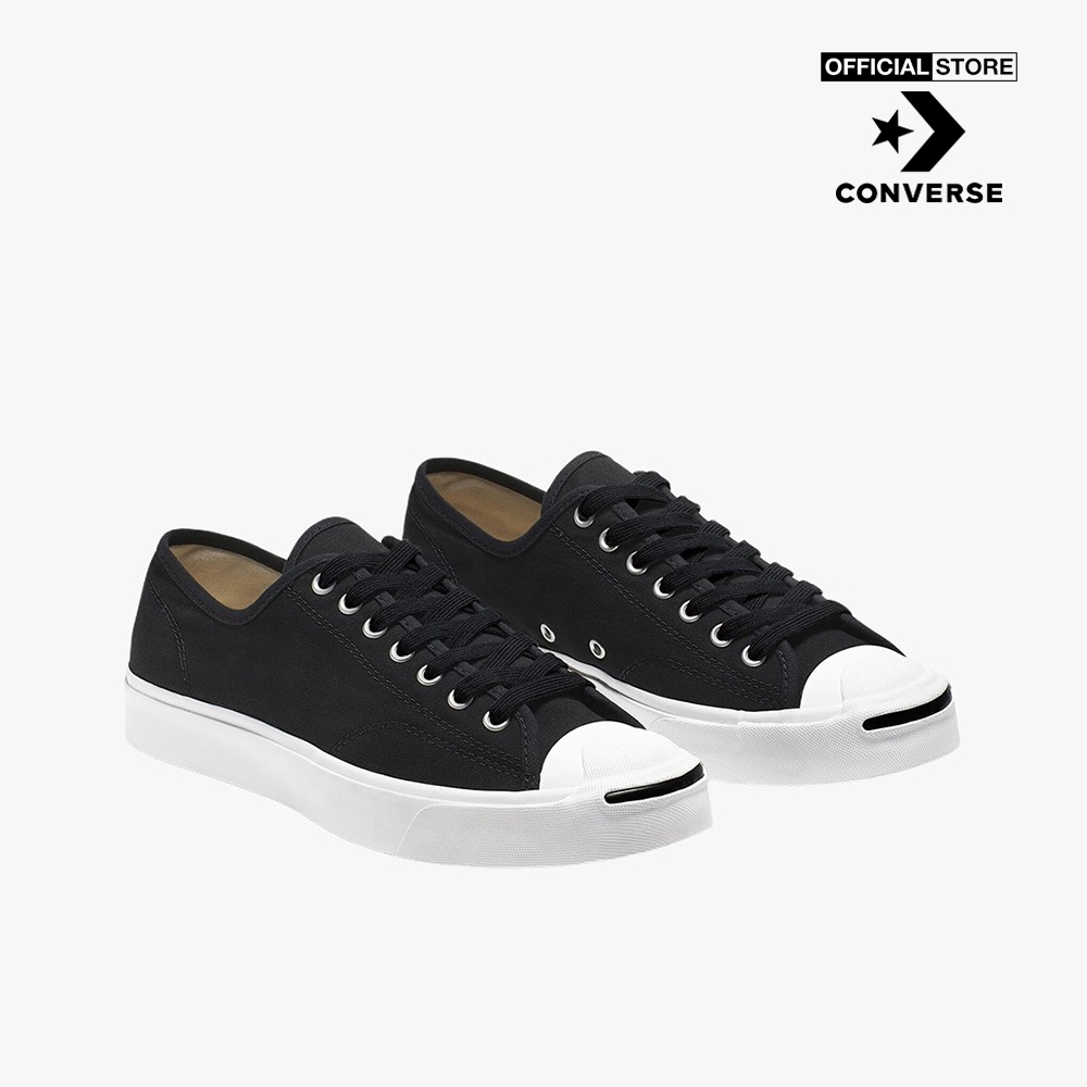 CONVERSE - Giày sneakers cổ thấp unisex Jack Purcell 164056C-0000_BLACK