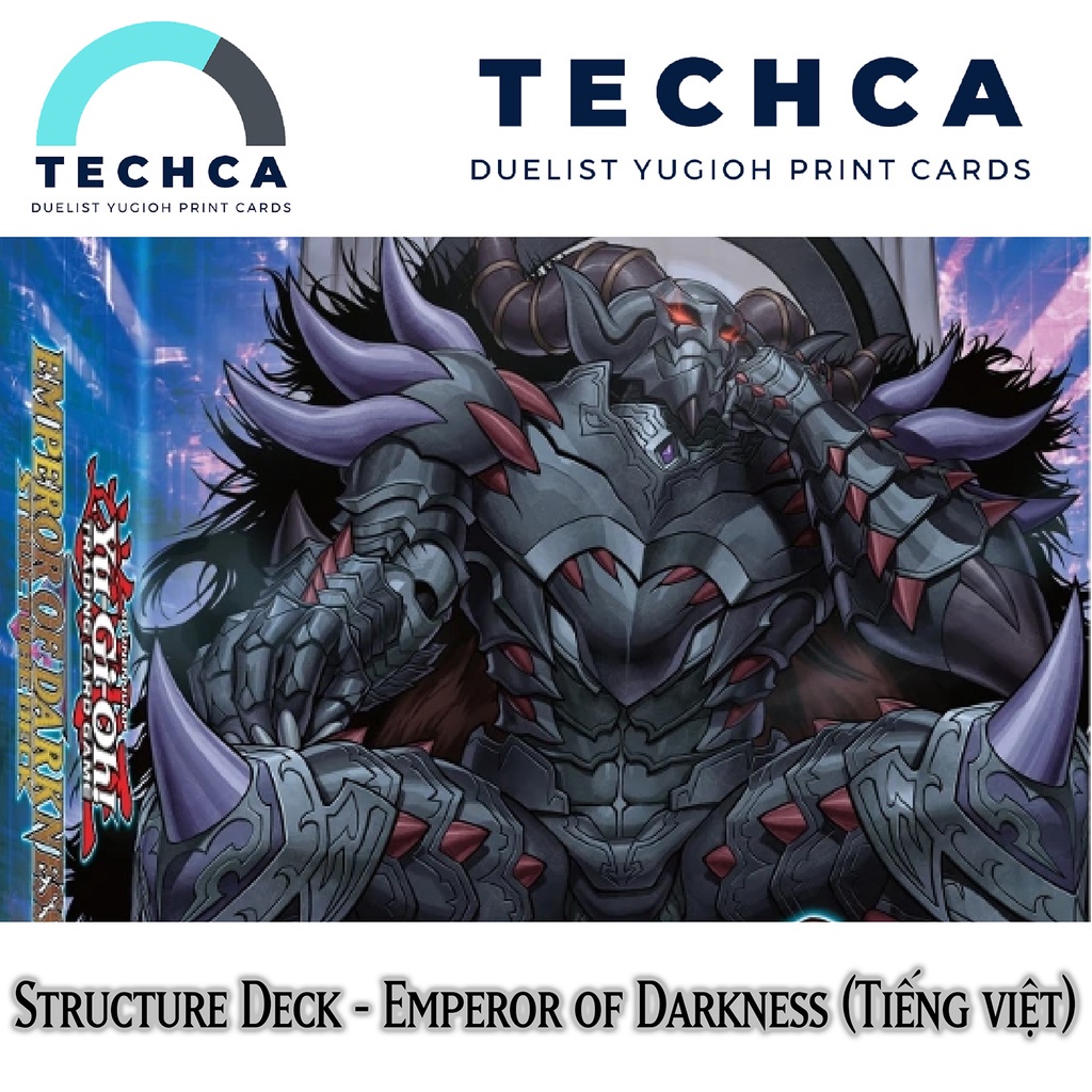 Bài In Tiếng Việt - Bộ bài Yugioh - Structure Deck - Emperor of Darkness