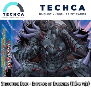 Bài In Tiếng Việt - Bộ bài Yugioh - Structure Deck - Emperor of Darkness