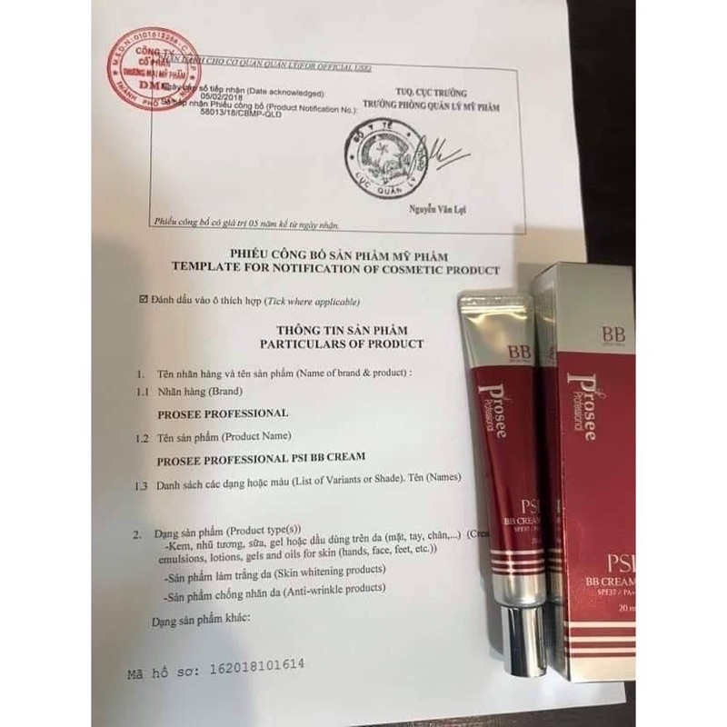 Kem dưỡng da BB cream prosee