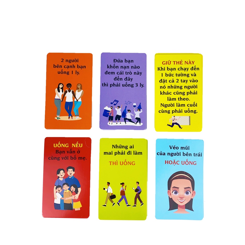 Bộ bài Do or Drink -  Drinking Game Làm hay Uống uống rượu cho cặp đôi nhóm bạn