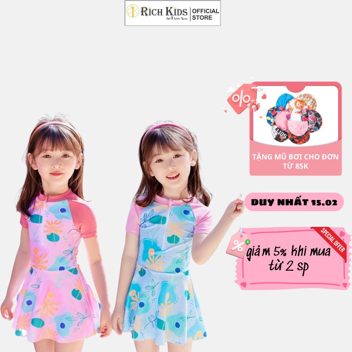 Bộ Bikini Cho Bé Gái Hãng Richkids