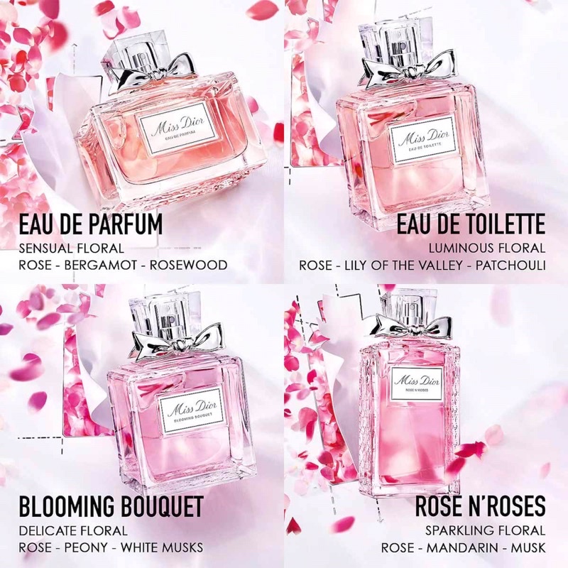 [HÀNG HIẾM]set nước hoa mini dr miss , joy, jadore, sauvage mini  bản quà tặng limited