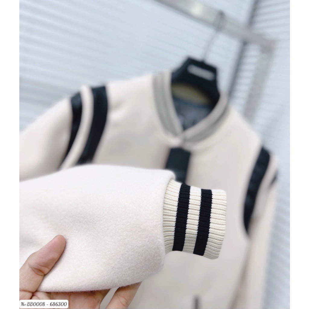 ÁO BOMBER TEDDY SAIN LAURENT , ÁO BOMBER NAM NỮ UNISEX