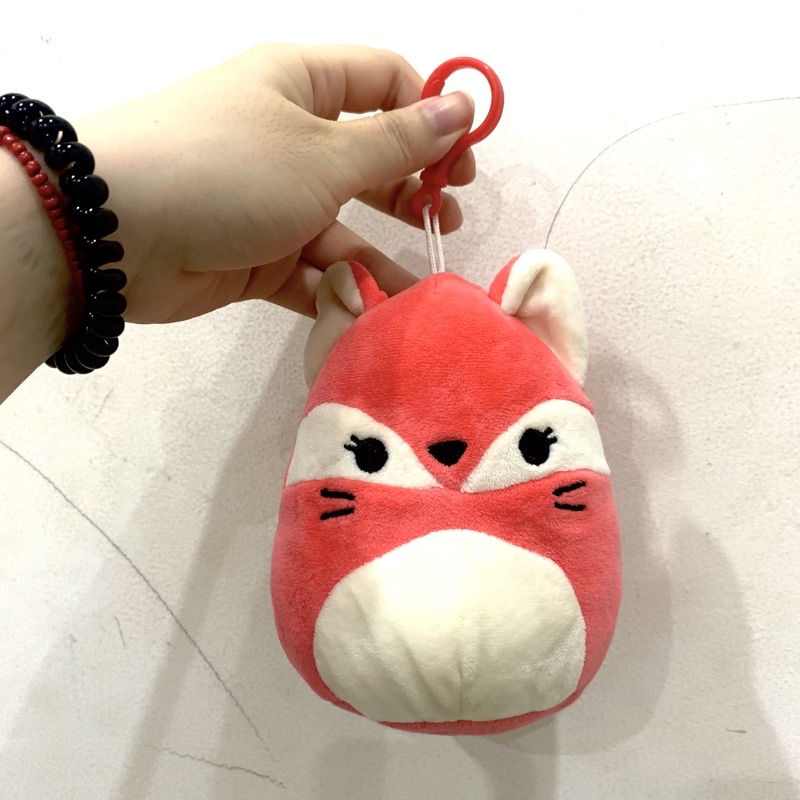 Móc khóa Squishmallow cáo (15cm)