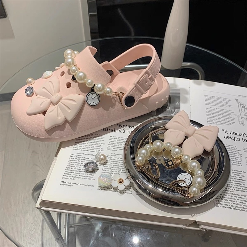bộ 12 crocs gắn dép