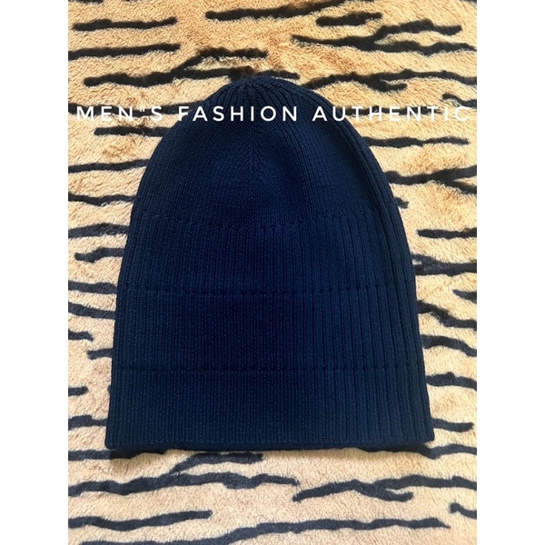 Mũ len đen Zara authentic WOOL BLEND BEANIE