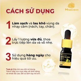 Năn nách - Sirum hôi nách magicskin