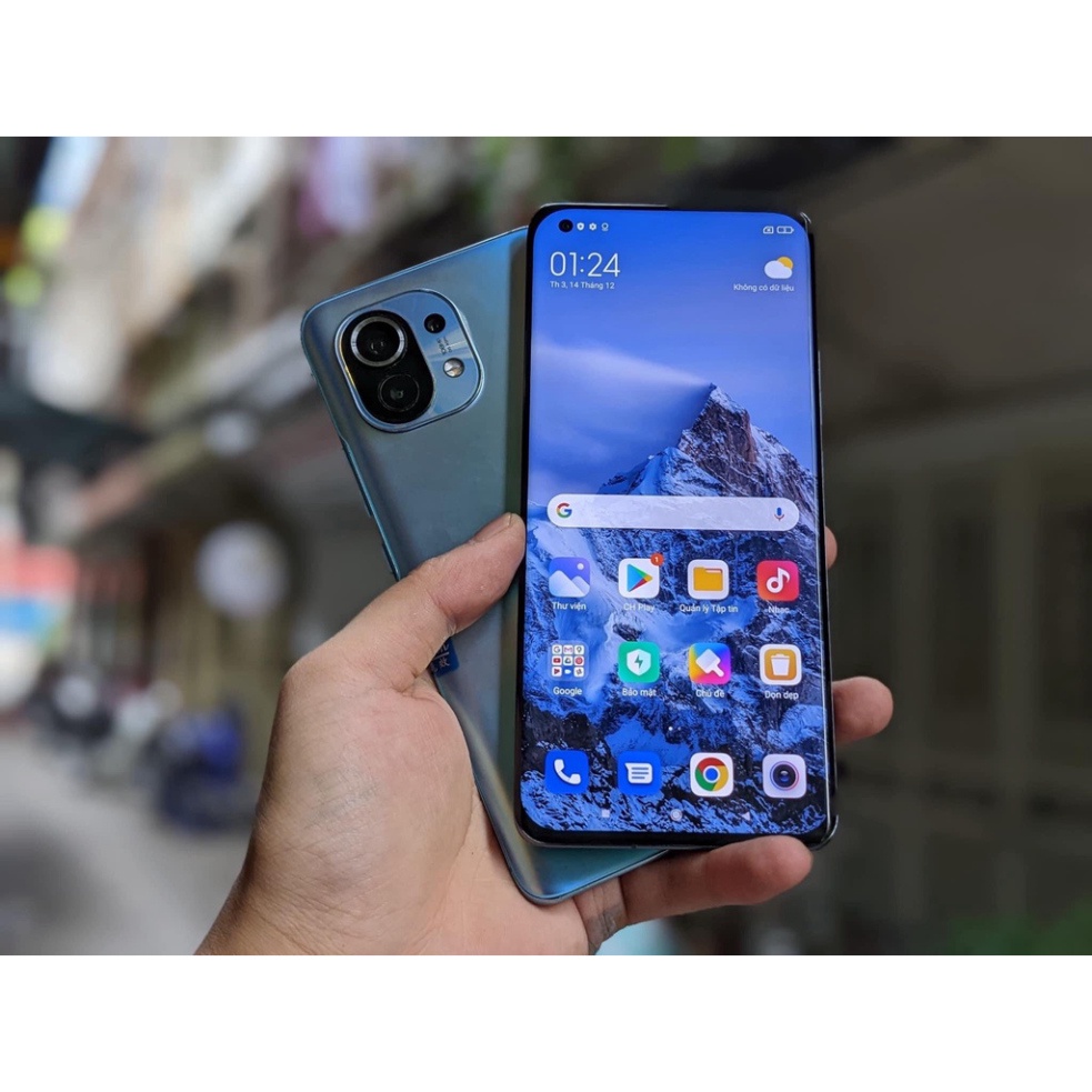 Điện thoại Xiaomi Mi 11 5G ram 8/256gb fullbox đẹp keng- Đầy đủ chức năng- Bảo hành 12 tháng