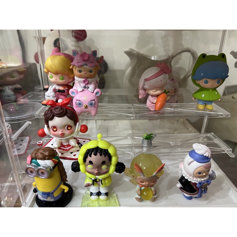 Mô hình Popmart Dimoo Skull Panda Pucky Minions