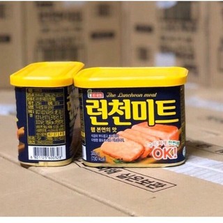 Thịt Hộp OK lotte / Hansung Hàn Quốc, thịt hộp Spam Hàn Quốc 340g- date 2026