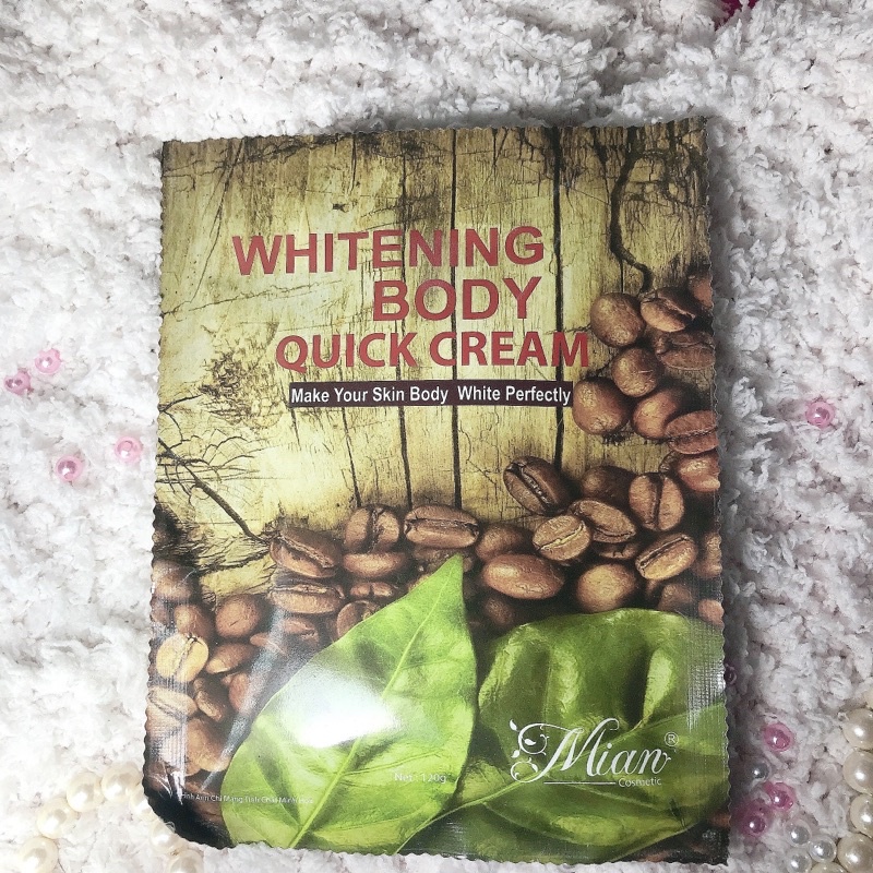 Tắm trắng MiAn Whitening Body Quick cream Cà phê Coffee