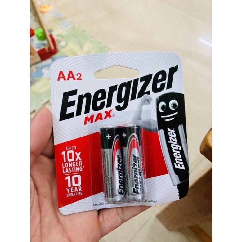 Pin Energizer AA, AAA, 2A , 3A chính hãng: vĩ 2 viên.
