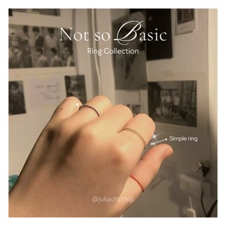 Collection Nhẫn handmade Simple ring, Cubic ring, Bead ring