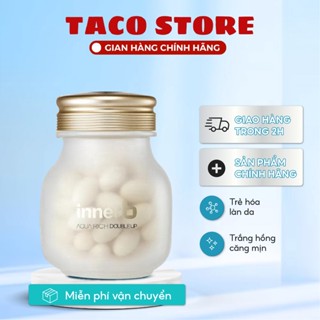 Viên uống cấp nước và collagen Innerb Aqua Rich Double Up - Trẻ hóa làn da