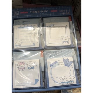 GIẤY NOTE GHI CHÚ + VIẾT  (7,5 x 7,5 cm)
