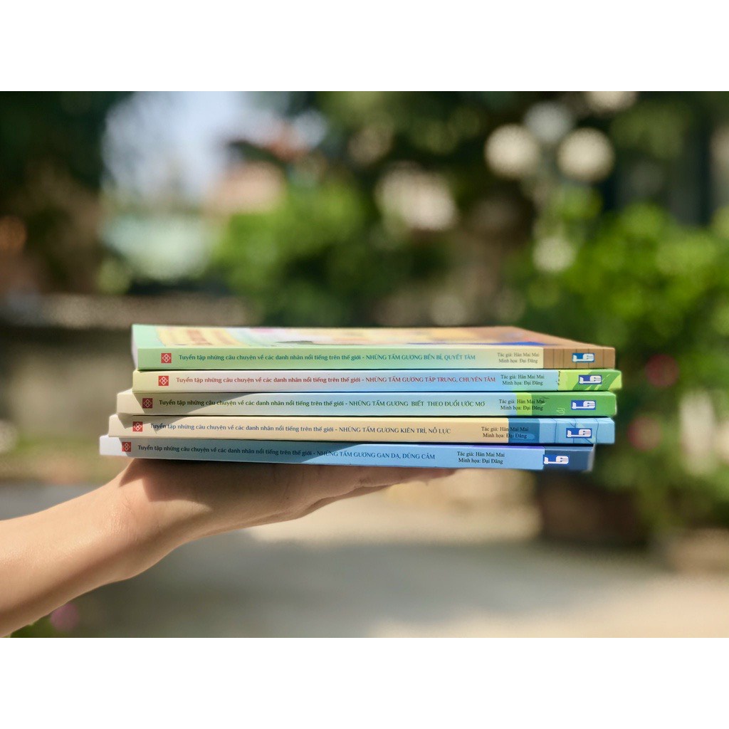Sách thiếu nhi - Tuyển tập những câu chuyện về các danh nhân nổi tiếng trên thế giới