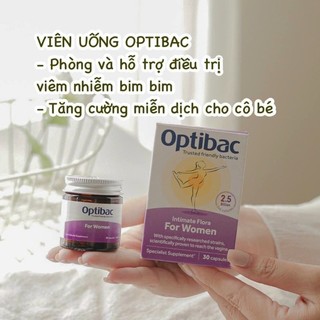 Optibac Probiotics tím men vi sinh cho phụ nữ